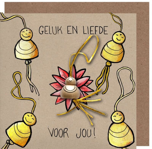 Grußkarte Buddha Kraft