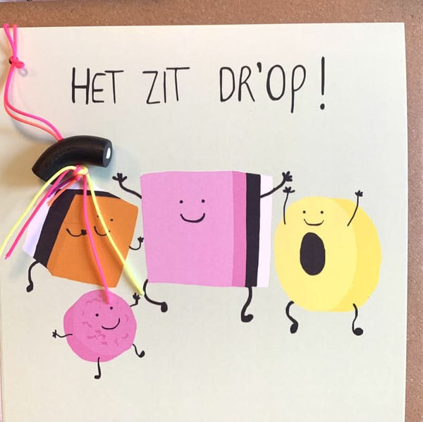 Grußkarte es ist vorbei