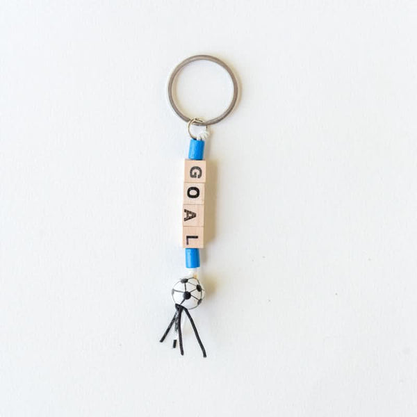 Glückliches Schlüsselanhängerziel