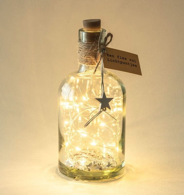 Lichtpunkte Flasche