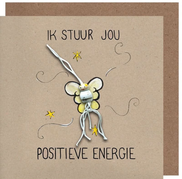 Grußkarte positive Energie Kraft