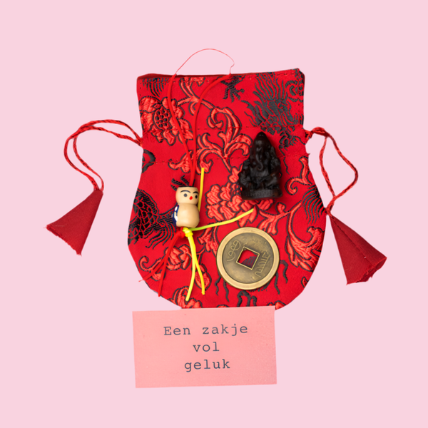 Kleiner Buddha-Glücksbeutel