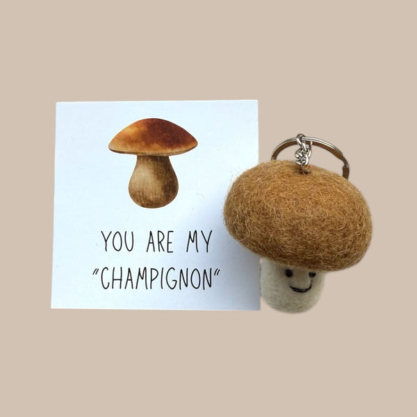 Pilz-Schlüsselanhänger