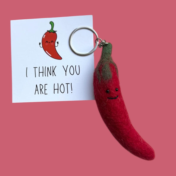 Pfeffer-Schlüsselanhänger