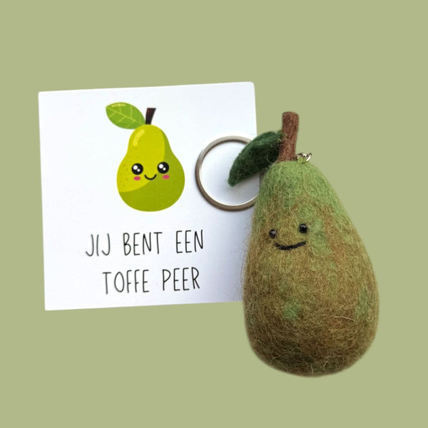 Birnen-Schlüsselanhänger