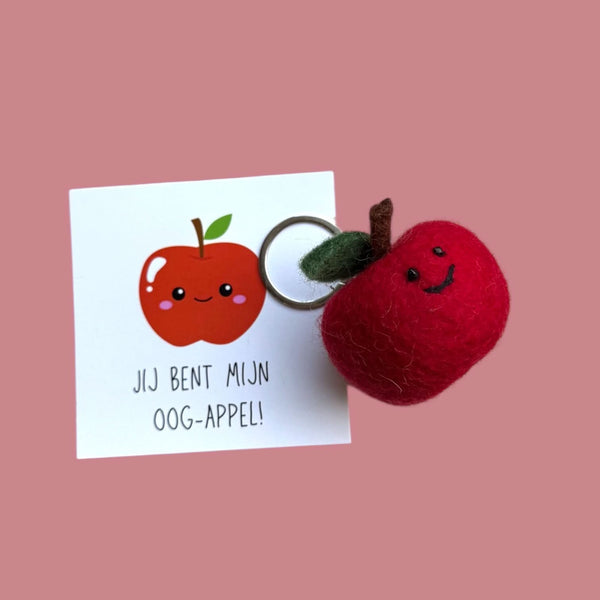 Apple-Schlüsselanhänger