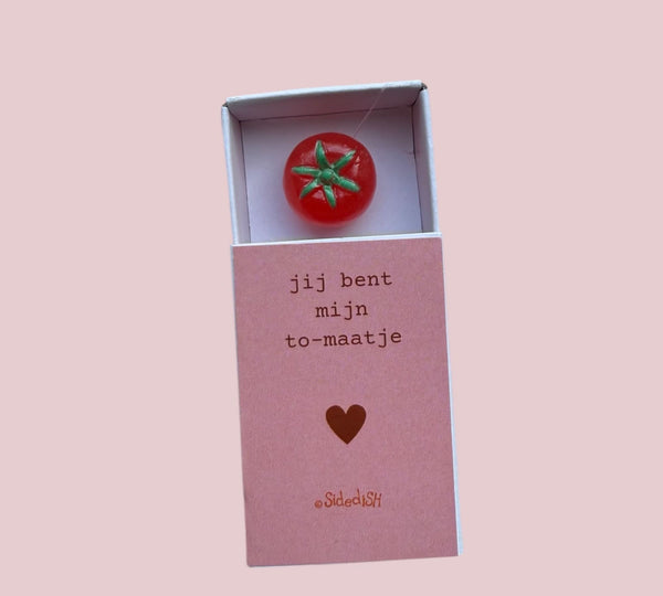 Tomatengroße Schachtel