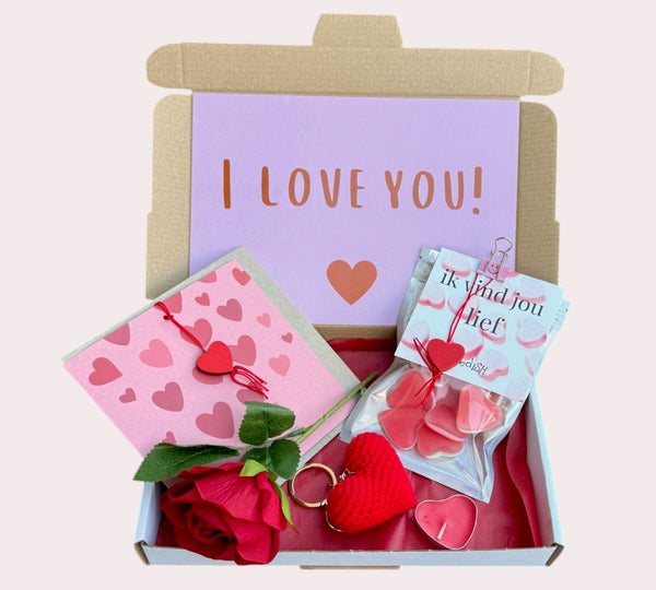 Geschenkpaket, das ich liebe