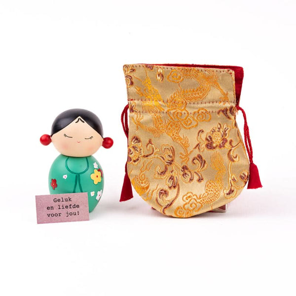 Glückspuppe XL in der Tasche