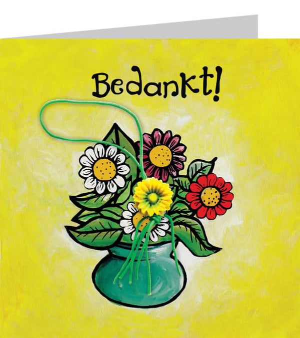 Grußkarte mit Glücksbringer – Dankeschön