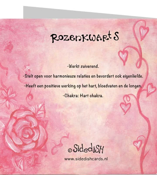 Rosenquarzkarte
