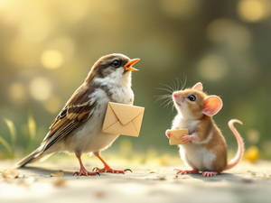 Bird and mouse