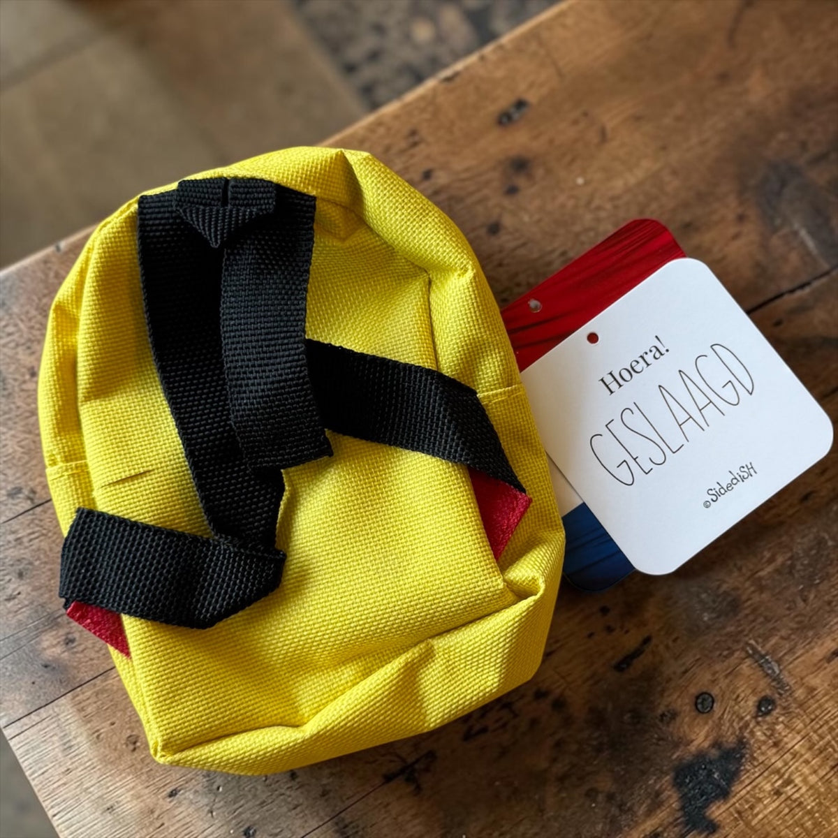 Hoera Geslaagd Mini Rugzakje