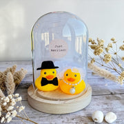Just Married Stolp – Twee Eendjes in Bruidspakje