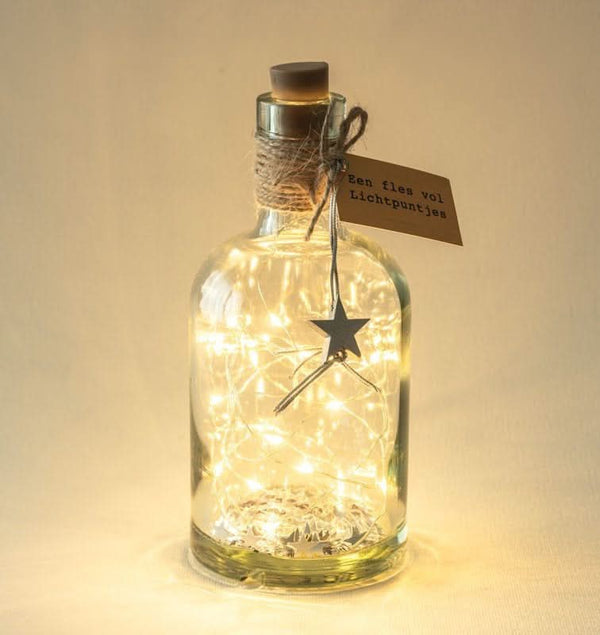 Lichtpunkte Flasche