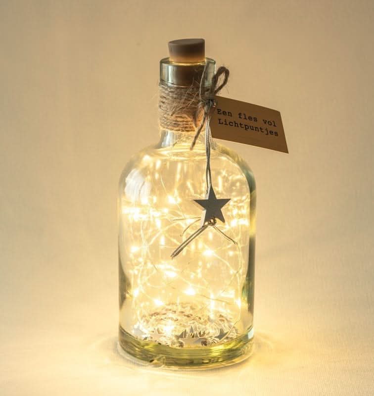Lichtpunkte Flasche