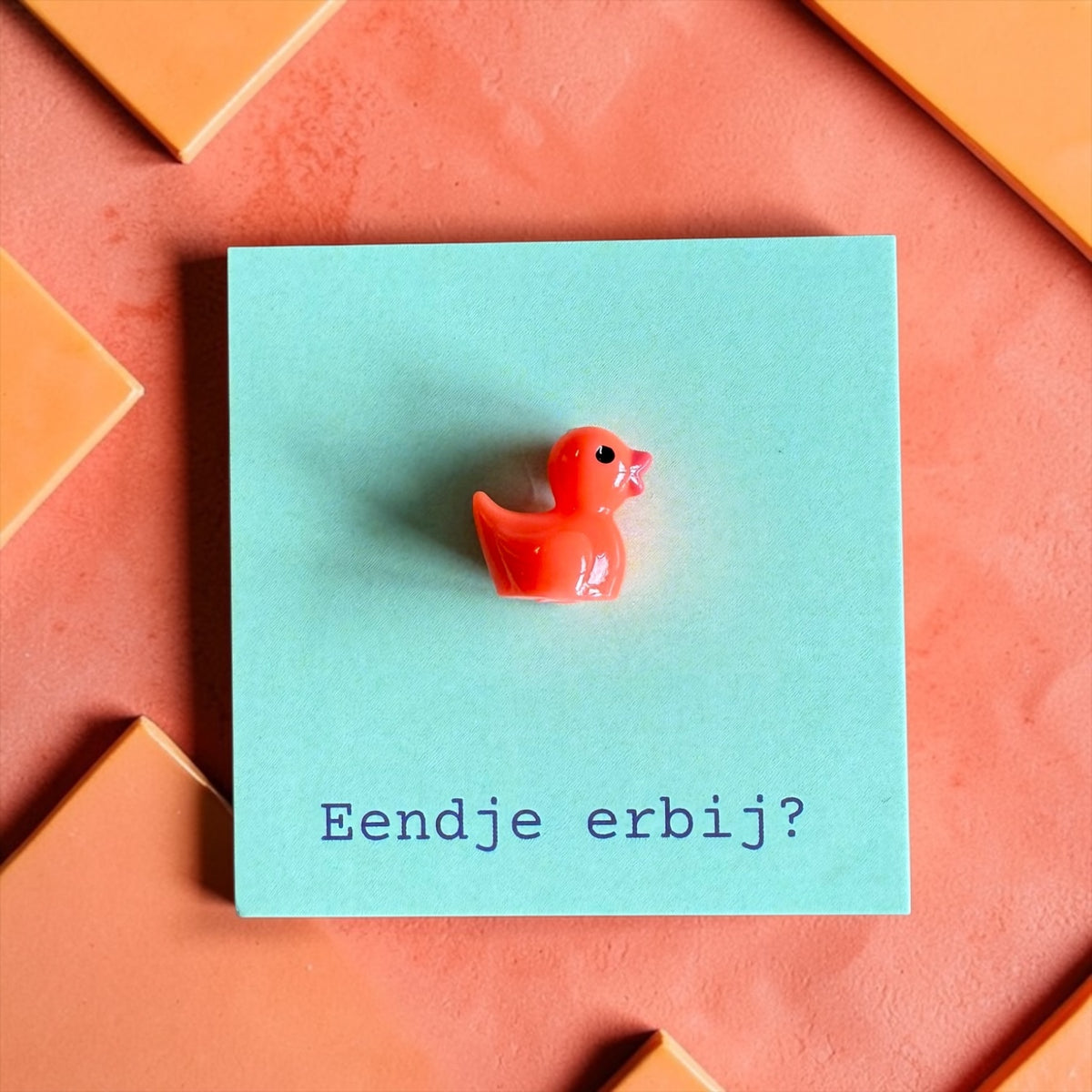 Cadeau kaartje eendje erbij?