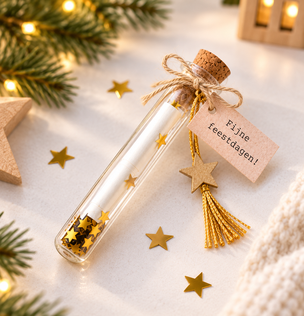 Weihnachtswunsch in der Tube