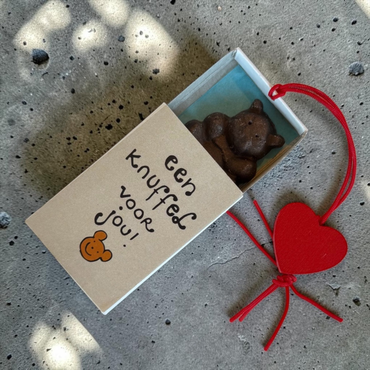 Doosje beren zeepje knuffel