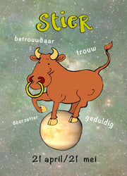 Bullenpostkarte