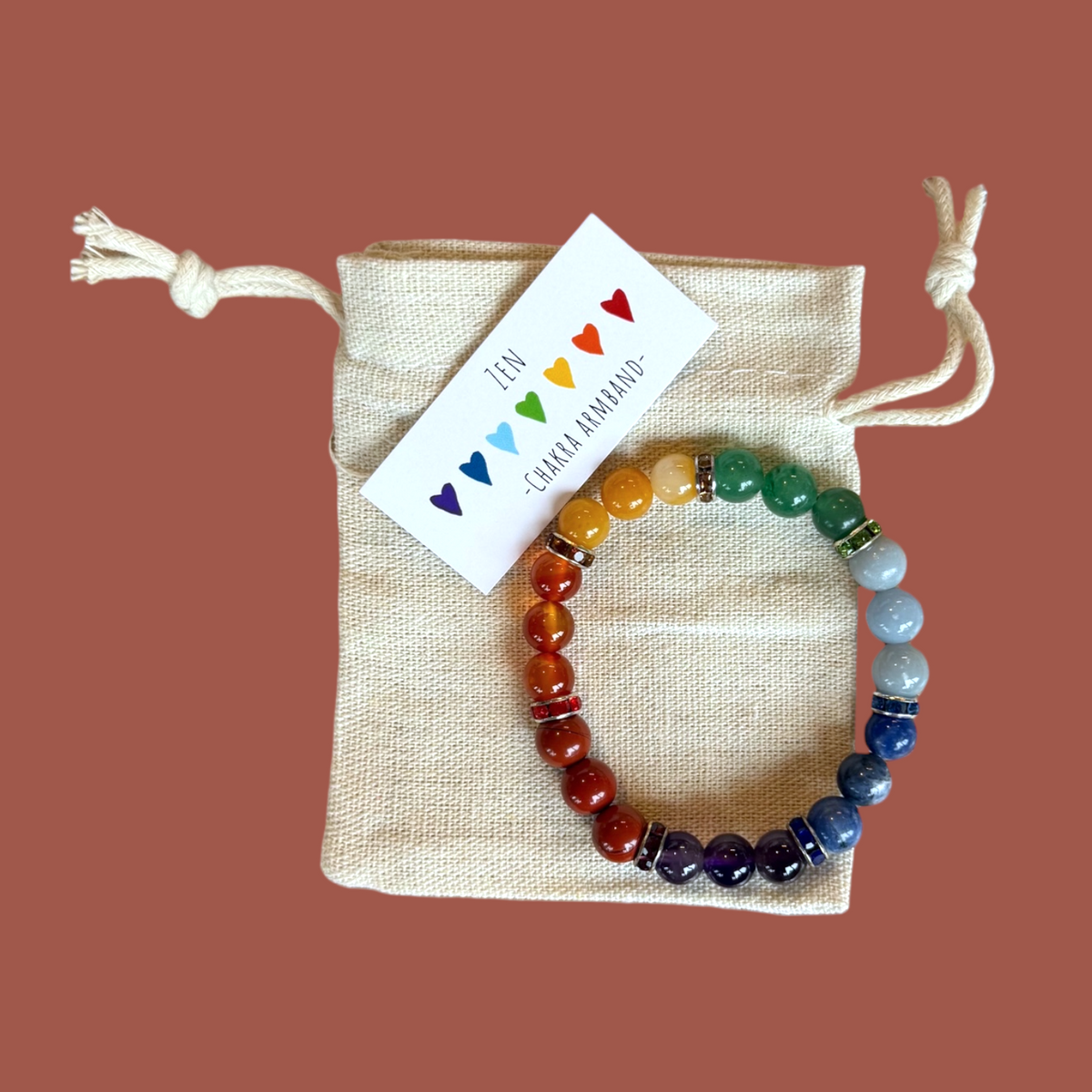 Chakra armband luxe
