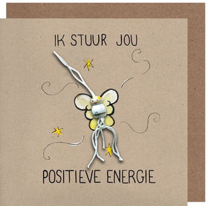 Grußkarte positive Energie Kraft