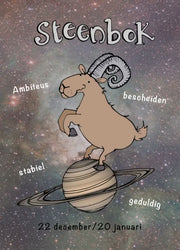 Steinbock Postkarte