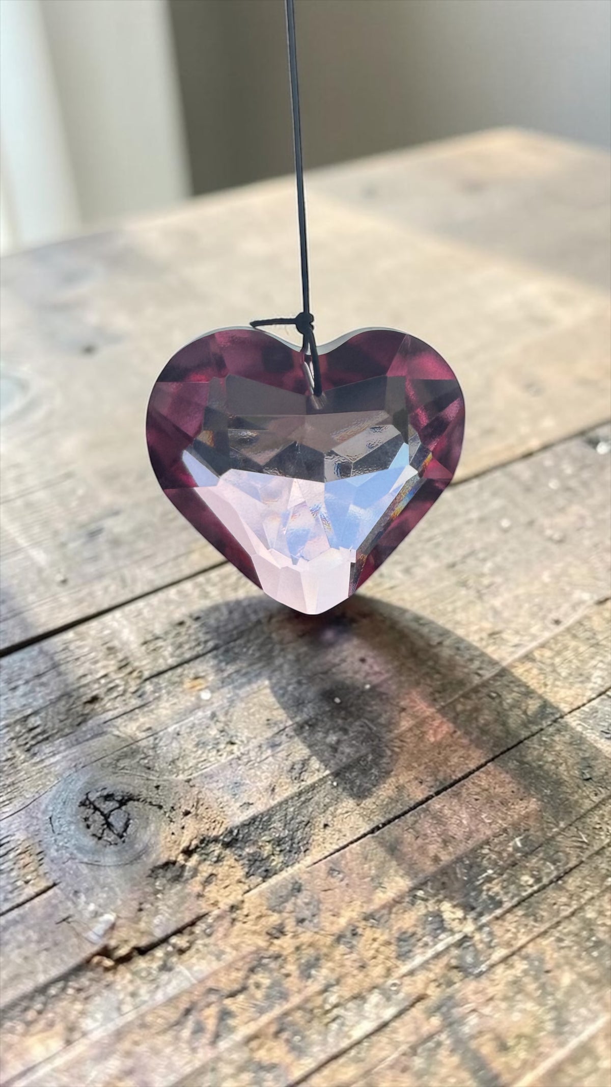 Glazen Kristal Hart – Shine Bright Like a Diamond