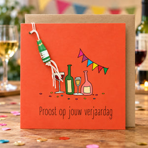 Wenskaart Proost op jouw verjaardag | COL-MN-018