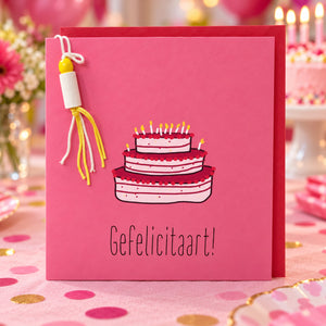 Wenskaart Gefelicitaart! | COL-MN-019