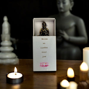 Buddha in einer Schachtel