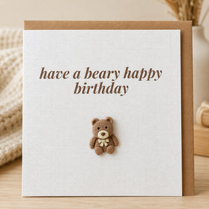 Wenskaart have a beary happy birthday