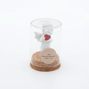 Schutzengel in der Glasglocke