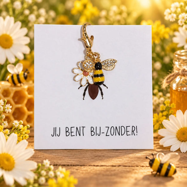 Cadeaukaartje Jij bent bij-zonder – Bijtje