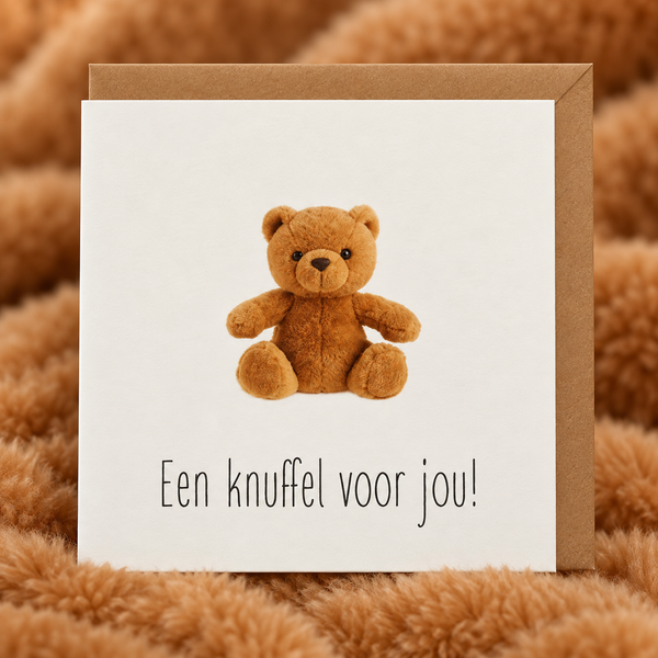 Een knuffel voor jou!