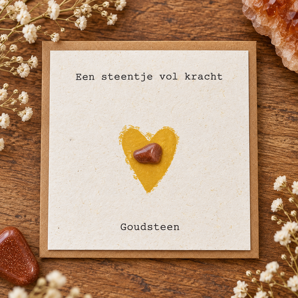 Een steentje vol kracht – Goudsteen