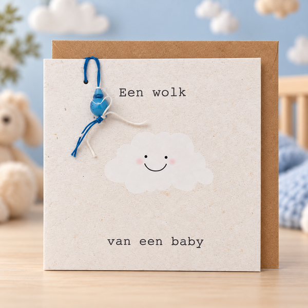 Een wolk van een baby – blauw