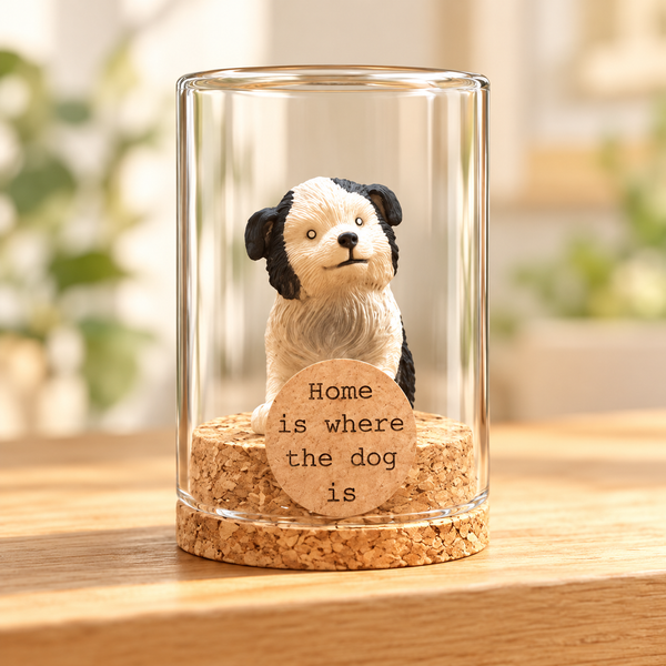 Hondje in glazen stolp – Home is where the dog is