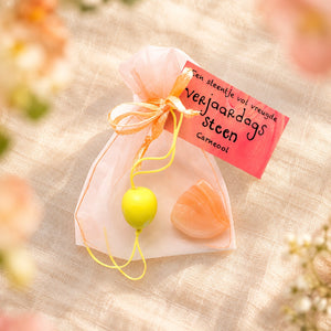 Verjaardagssteen – in cadeauzakje