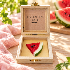 Houten cadeaukistje – You are one in a melon!