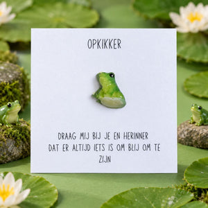 Cadeaukaartje Opkikker – Kikkertje
