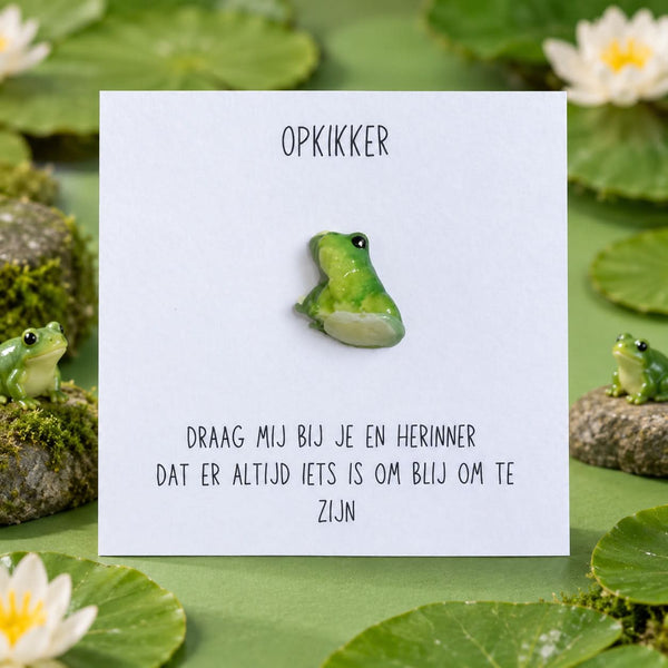 Cadeaukaartje Opkikker – Kikkertje