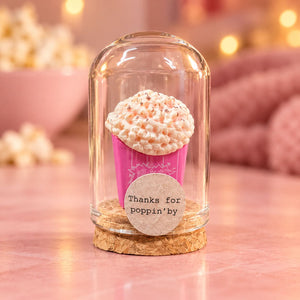 Popcorn in stolp – Thanks for poppin’ by
