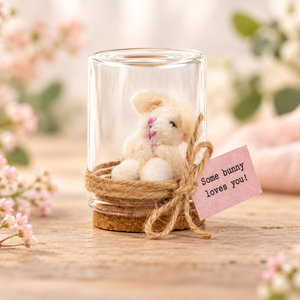 Some bunny loves you maxi stolp met konijntje