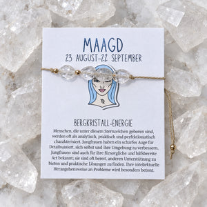 Sterrenbeeld armband Maagd