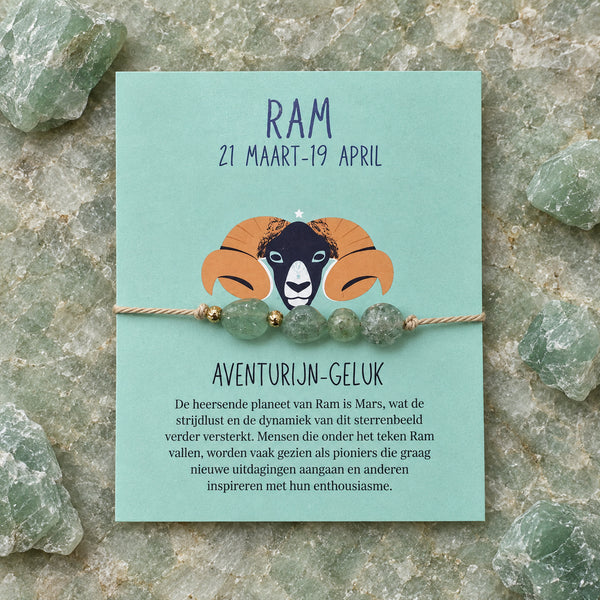 Sterrenbeeld armband Ram