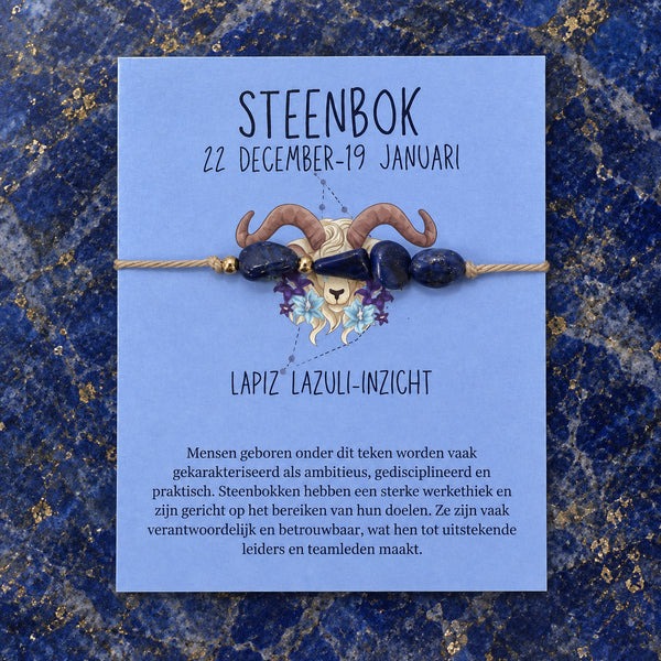 Sterrenbeeld armband Steenbok